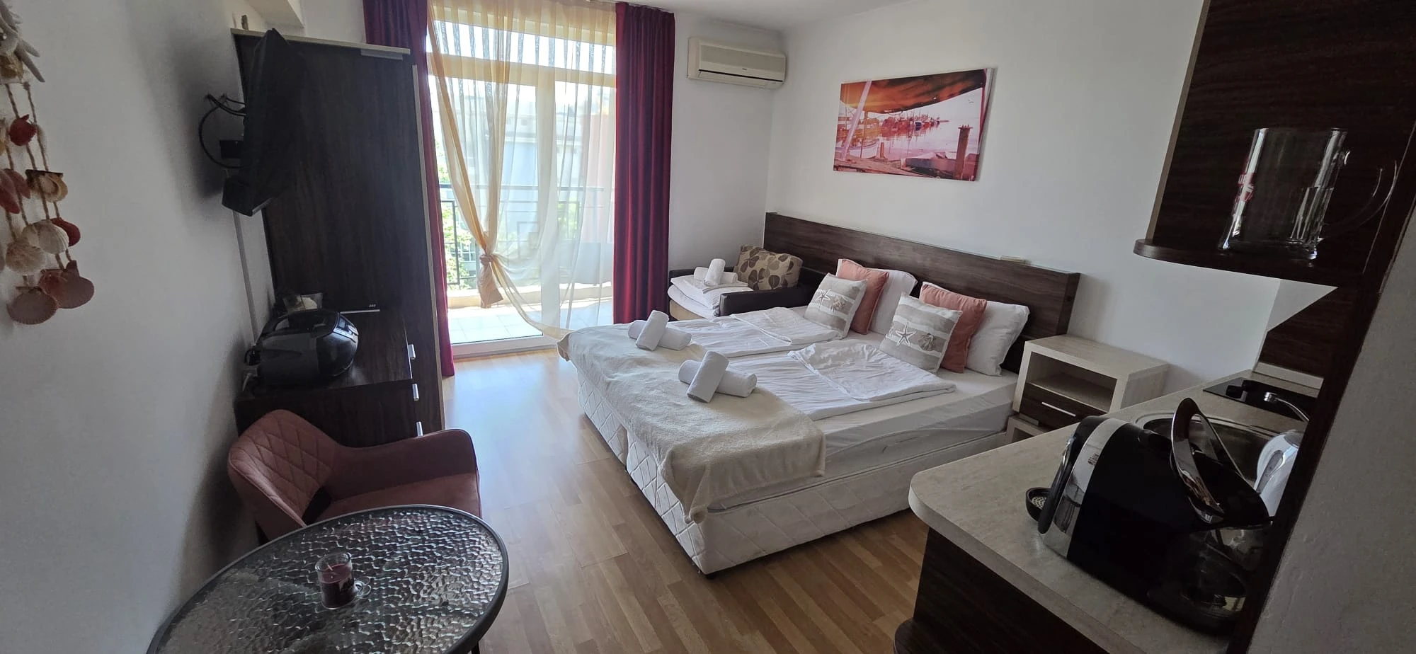 Wakacyjny odpoczynek w przytulnym apartamencie w Bułgarii